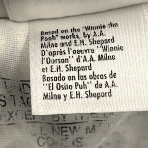 Vintage 1990’s Disney Store Exclusive Eeyore Pillow Soft 20 X 13” - Picture 13 of 13